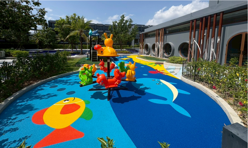 เครื่องเล่นสนาม พื้นEPDM