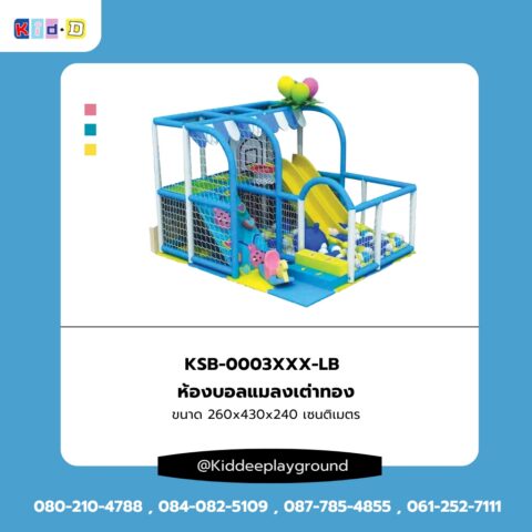 ห้องบอลแมลงเต่าทอง เครื่องเล่นในร่ม Kid dee เสริมพัฒนาการ